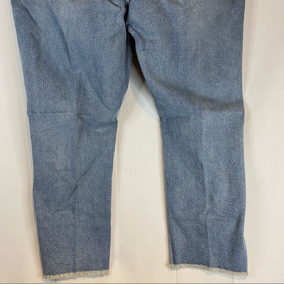 TORRID Women’s Size 20 Denim Jeans High Rise Button Fly Destructed Stretch NEW - Picture 11 of 15